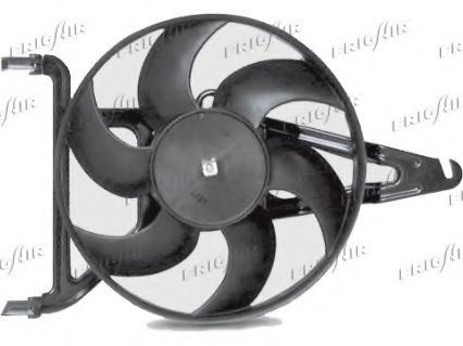0508.1665 FRIGAIR Cooling System Fan, radiator