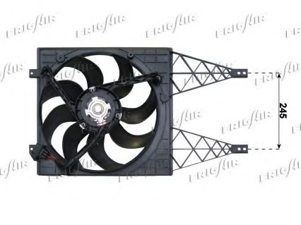 0510.2026 FRIGAIR Cooling System Electric Motor, radiator fan