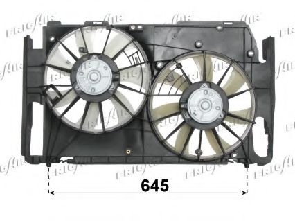 0515.2022 FRIGAIR Cooling System Fan, radiator
