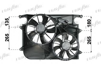 0531.2011 FRIGAIR Cooling System Fan, radiator