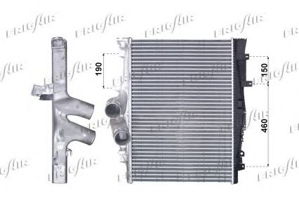 0706.3009 FRIGAIR Air Supply Intercooler, charger