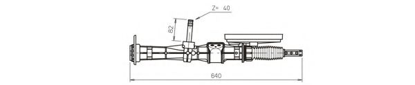 RE4043 GENERAL RICAMBI Lenkgetriebe