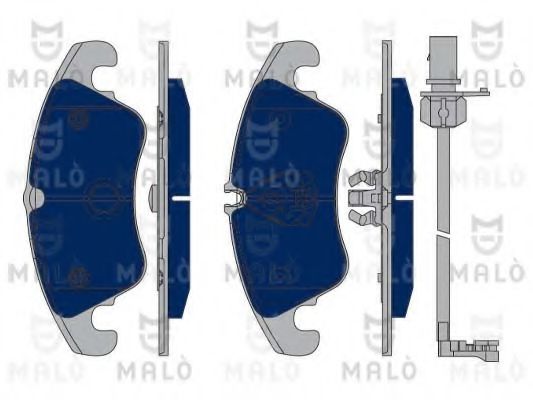1050096 MAL%C3%92 Brake Pad Set, disc brake