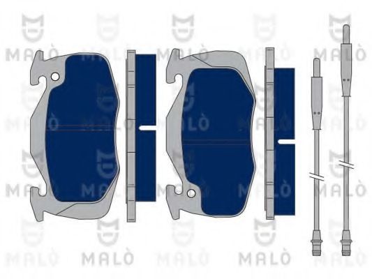 1050147 MAL%C3%92 Brake System Brake Pad Set, disc brake