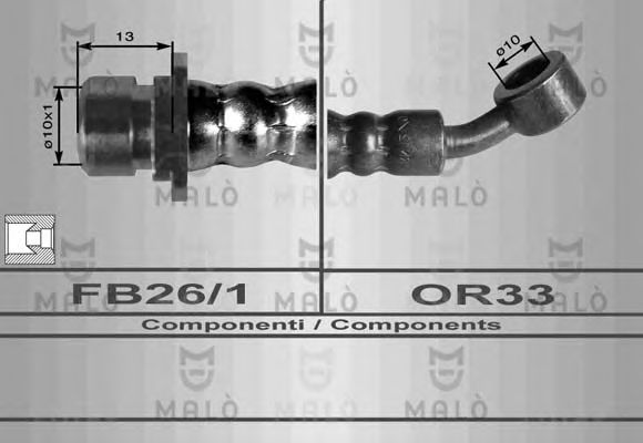 80021 MAL%C3%92 Cylinder Head Gasket, cylinder head