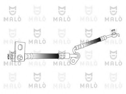 80218 MAL%C3%92 Seal, exhaust pipe