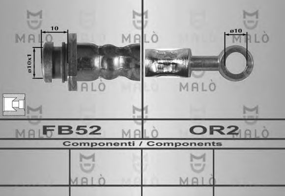 80230 MAL%C3%92 Cylinder Head Gasket, cylinder head