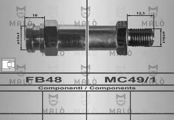 80387 MAL%C3%92 Clamp, exhaust system