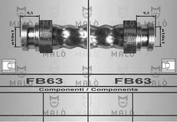 80411 MAL%C3%92 Cylinder Head Gasket, cylinder head