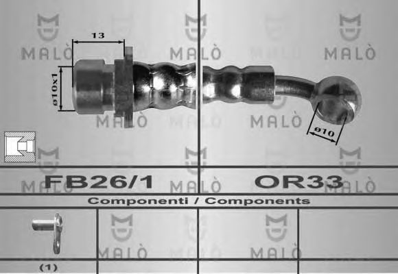 80472 MAL%C3%92 Cylinder Head Gasket, cylinder head
