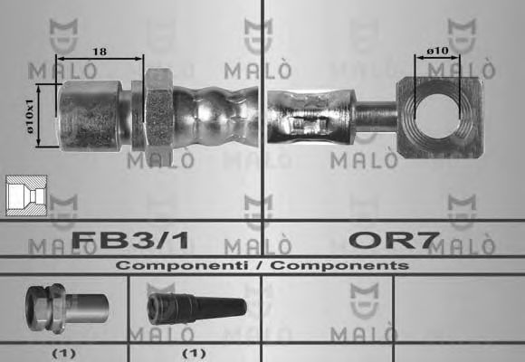 80598 MAL%C3%92 Cylinder Head Gasket, cylinder head