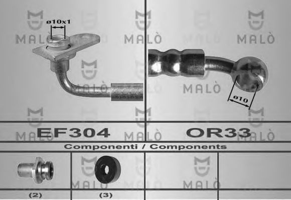 80602 MAL%C3%92 Cylinder Head Gasket, cylinder head
