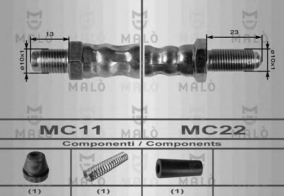 8581 MAL%C3%92 Brake System Brake Shoe Set