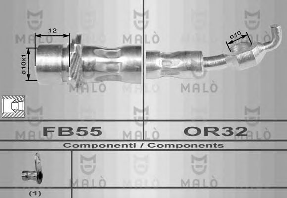 8963 MAL%C3%92 Wheel Suspension Wheel Bearing Kit