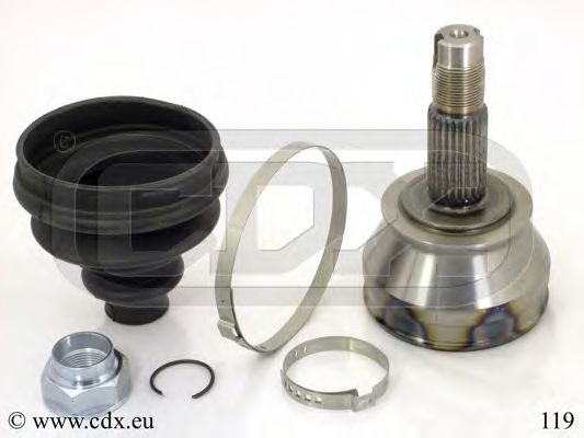 119 CDX Joint Kit, drive shaft