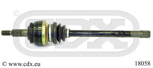 18058 CDX Exhaust Gas Recirculation (EGR) EGR Valve
