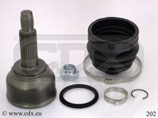 202 CDX Compressed-air System Boot, air suspension