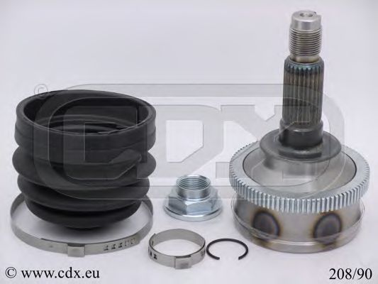 208/90 CDX Joint Kit, drive shaft