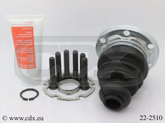 22-2510 CDX Brake System Brake Pad Set, disc brake