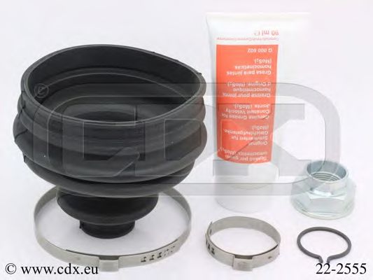 22-2555 CDX Тормозная система Комплект тормозных колодок, дисковый тормоз