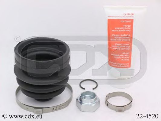22-4520 CDX Тормозная система Комплект тормозных колодок, дисковый тормоз