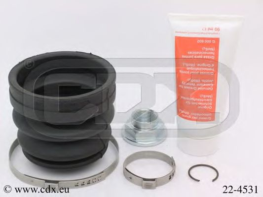 22-4531 CDX Brake Pad Set, disc brake