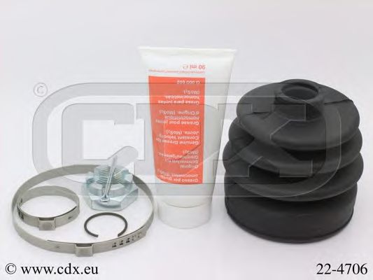22-4706 CDX Тормозная система Комплект тормозных колодок, дисковый тормоз
