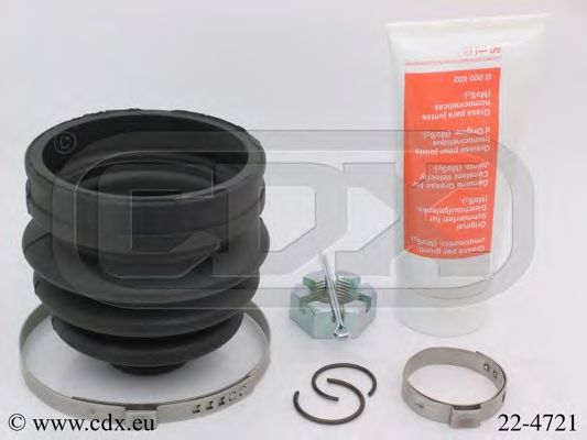 22-4721 CDX Тормозная система Комплект тормозных колодок, дисковый тормоз