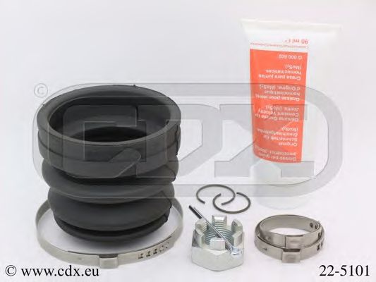 22-5101 CDX Brake Pad Set, disc brake