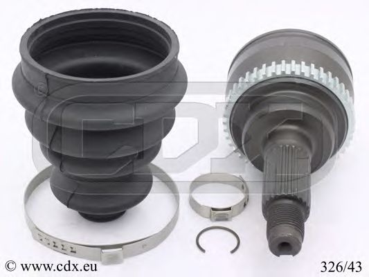 326/43 CDX Joint Kit, drive shaft