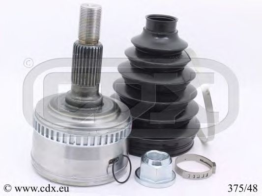 375/48 CDX Тормозная система Комплект тормозных колодок, дисковый тормоз