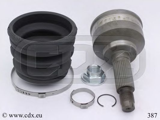 387 CDX Joint Kit, drive shaft