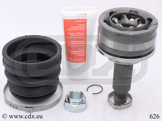 626 CDX Тормозная система Комплект тормозных колодок, дисковый тормоз