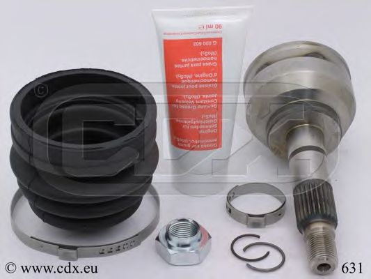 631 CDX Joint Kit, drive shaft