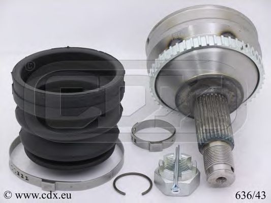 636/43 CDX Joint Kit, drive shaft
