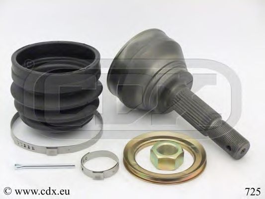 725 CDX Тормозная система Комплект тормозных колодок