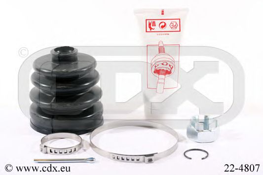 22-4807 CDX Brake Pad Set, disc brake