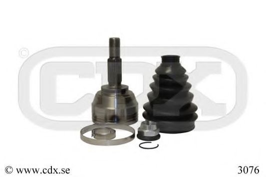 3076 CDX Wheel Suspension Joint Bearing, connector rod