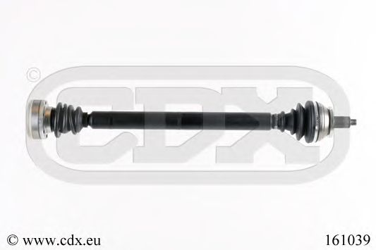 161039 CDX Brake Pad Set, disc brake