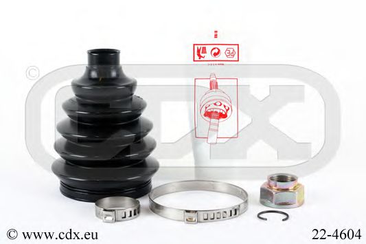 22-4604 CDX Mounting Kit, exhaust system