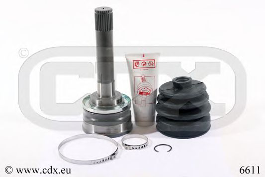6611 CDX Brake System Brake Master Cylinder
