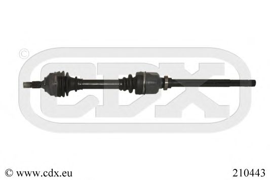 210443 CDX Middle Silencer