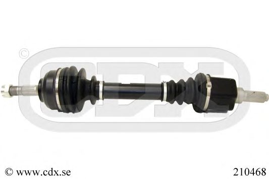 210468 CDX Middle Silencer