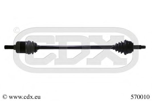 570010 CDX Cylinder Head Gasket, exhaust manifold