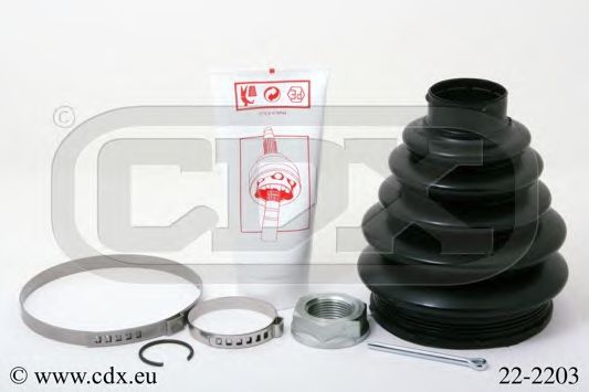 22-2203 CDX Brake Pad Set, disc brake