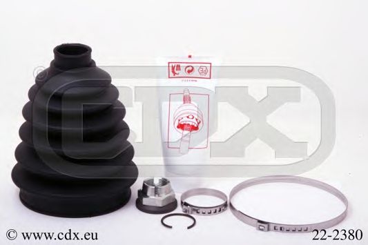 22-2380 CDX Brake Pad Set, disc brake