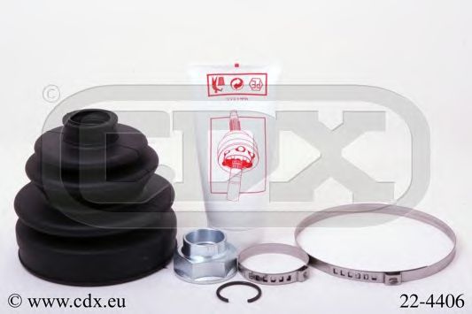 22-4406 CDX Brake Pad Set, disc brake