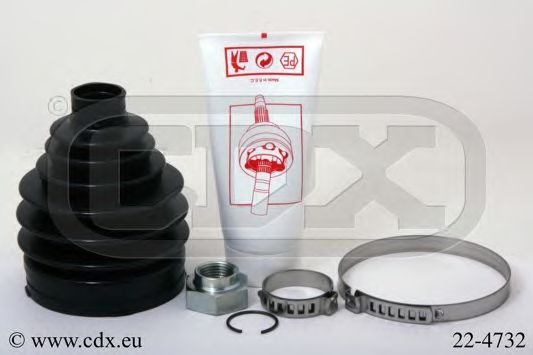 22-4732 CDX Brake System Brake Pad Set, disc brake