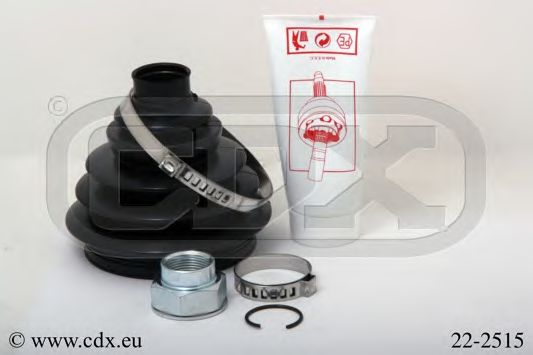 22-2515 CDX Brake System Brake Pad Set, disc brake