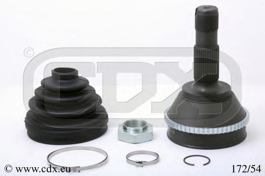 172/54 CDX Brake System Brake Shoe Set